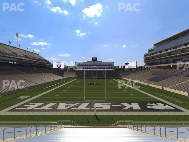 Bill Snyder Family Stadium - Section Ga Seating Seat View