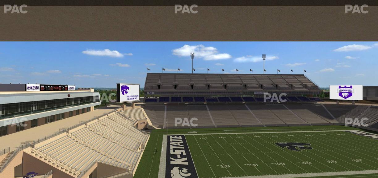 Bill Snyder Family Stadium - Section Loge 302 Seat View