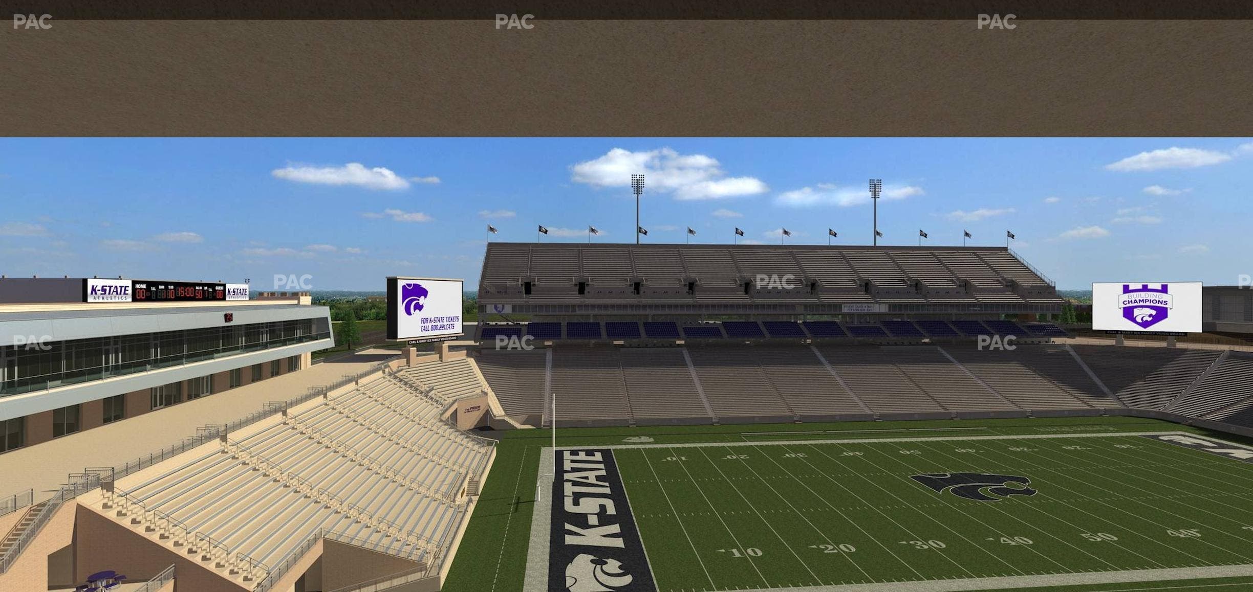 Bill Snyder Family Stadium - Section Loge 302 Seat View