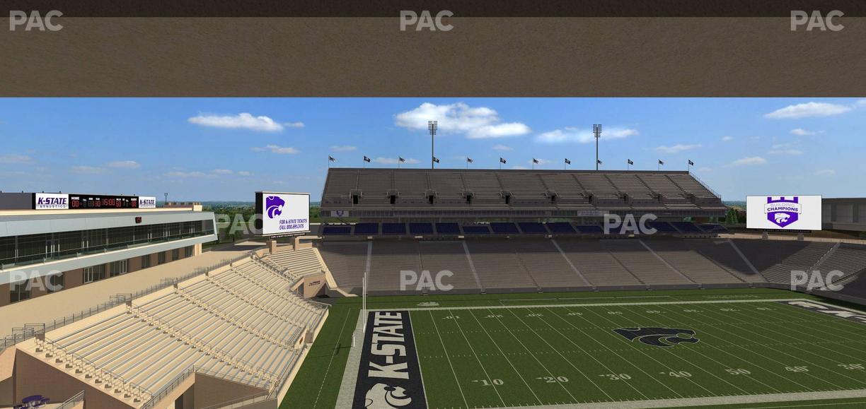 Bill Snyder Family Stadium - Section Loge 303 Seat View