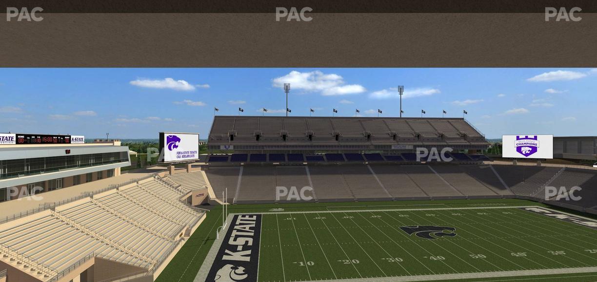 Bill Snyder Family Stadium - Section Loge 305 Seat View