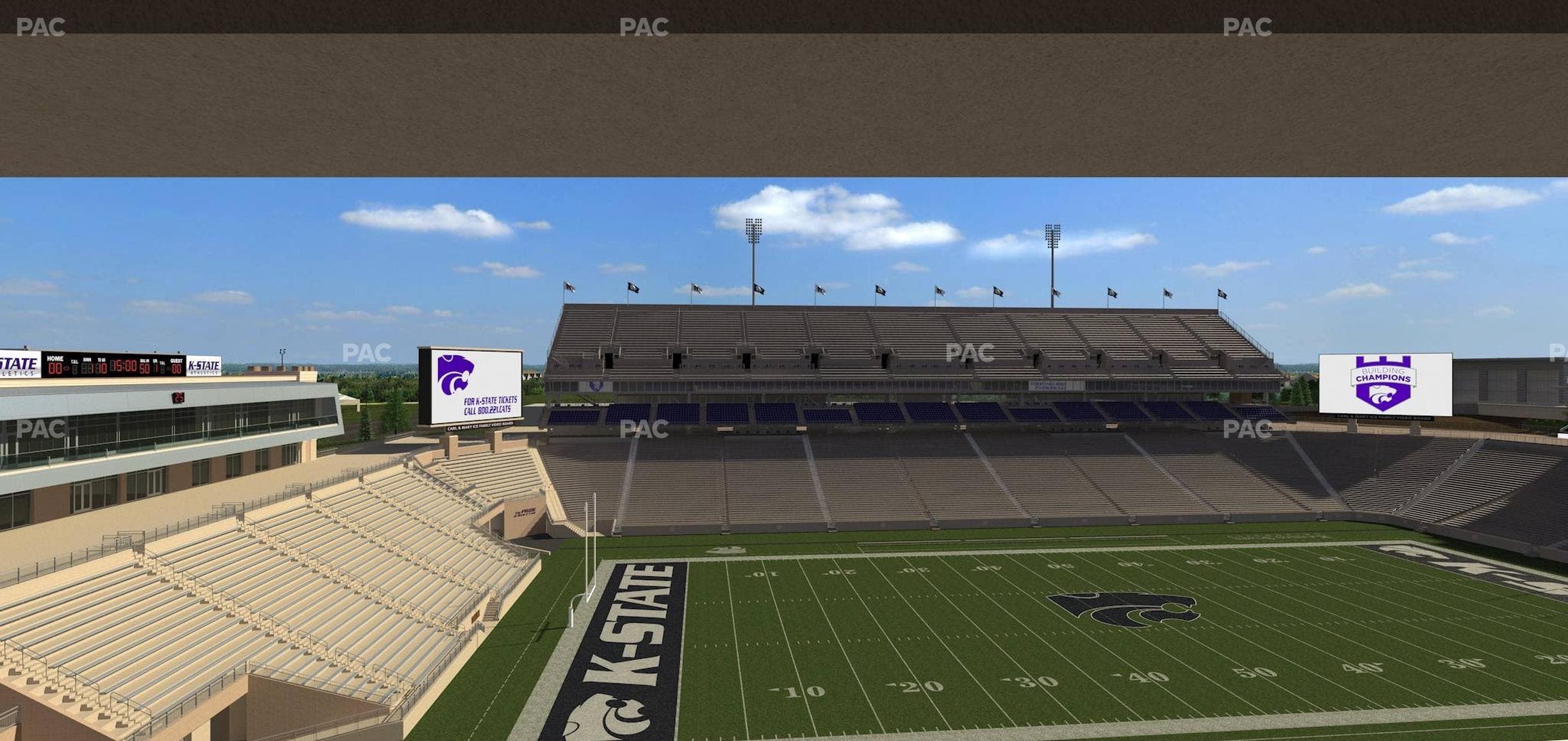 Bill Snyder Family Stadium - Section Loge 305 Seat View