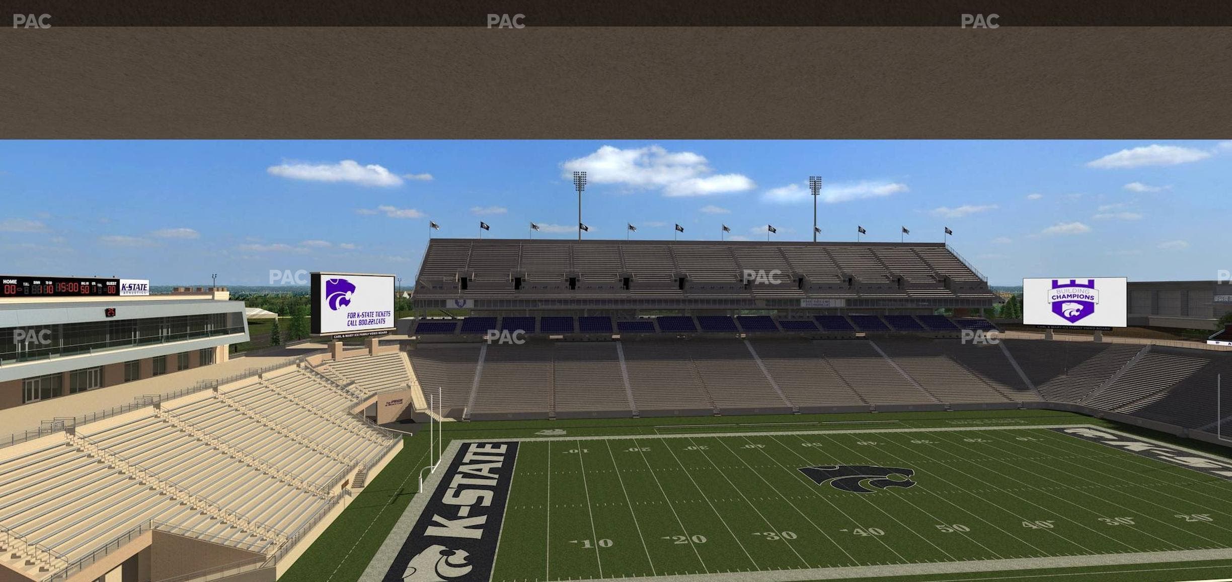 Bill Snyder Family Stadium - Section Loge 306 Seat View