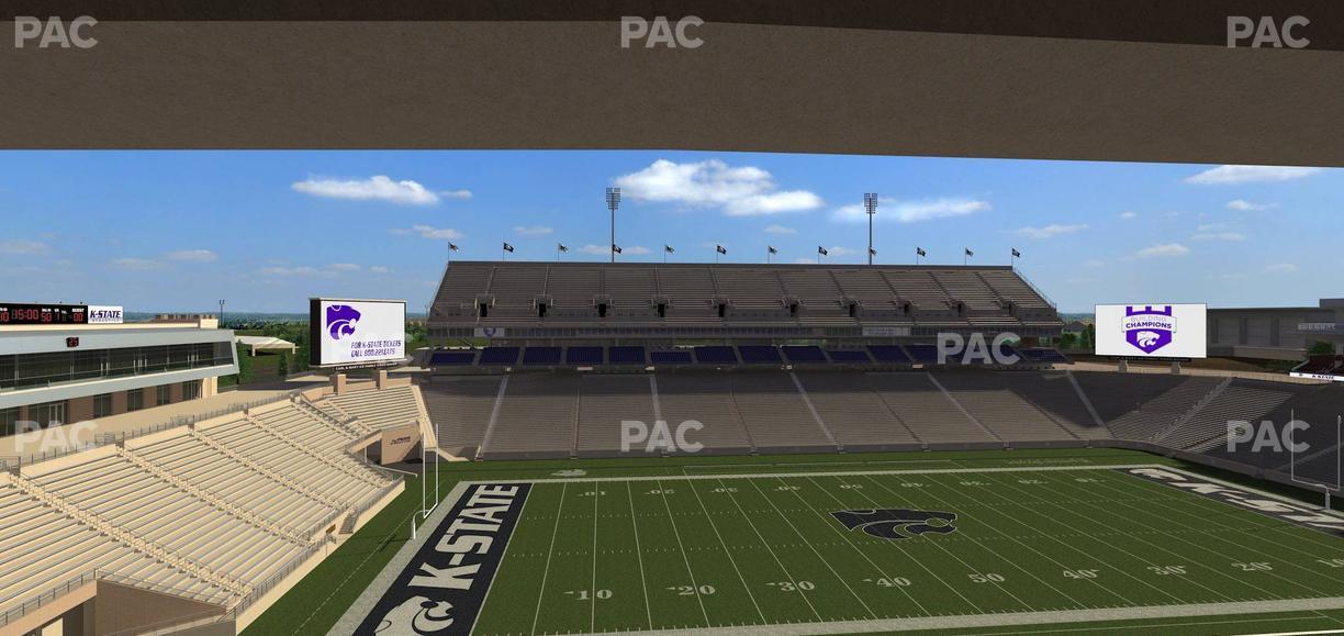 Bill Snyder Family Stadium - Section Loge 307 Seat View