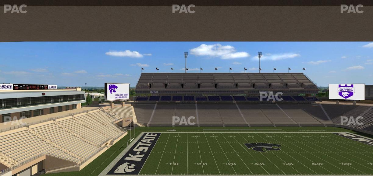 Bill Snyder Family Stadium - Section Loge 308 Seat View
