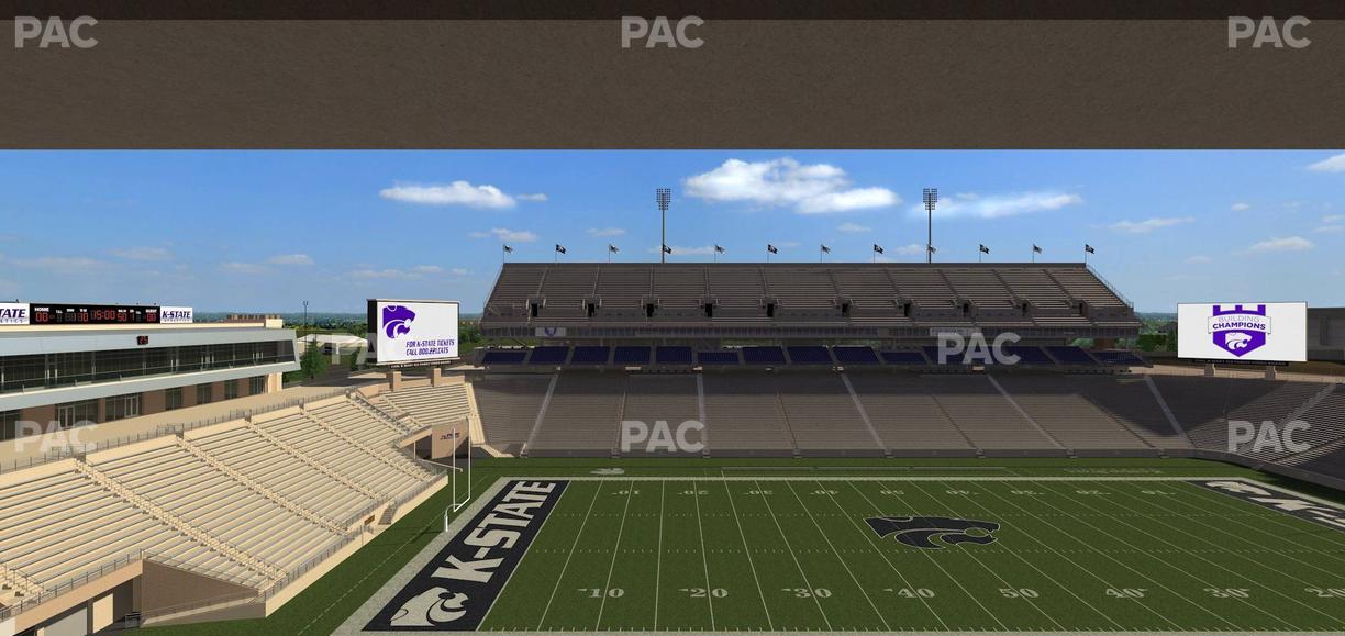 Bill Snyder Family Stadium - Section Loge 309 Seat View