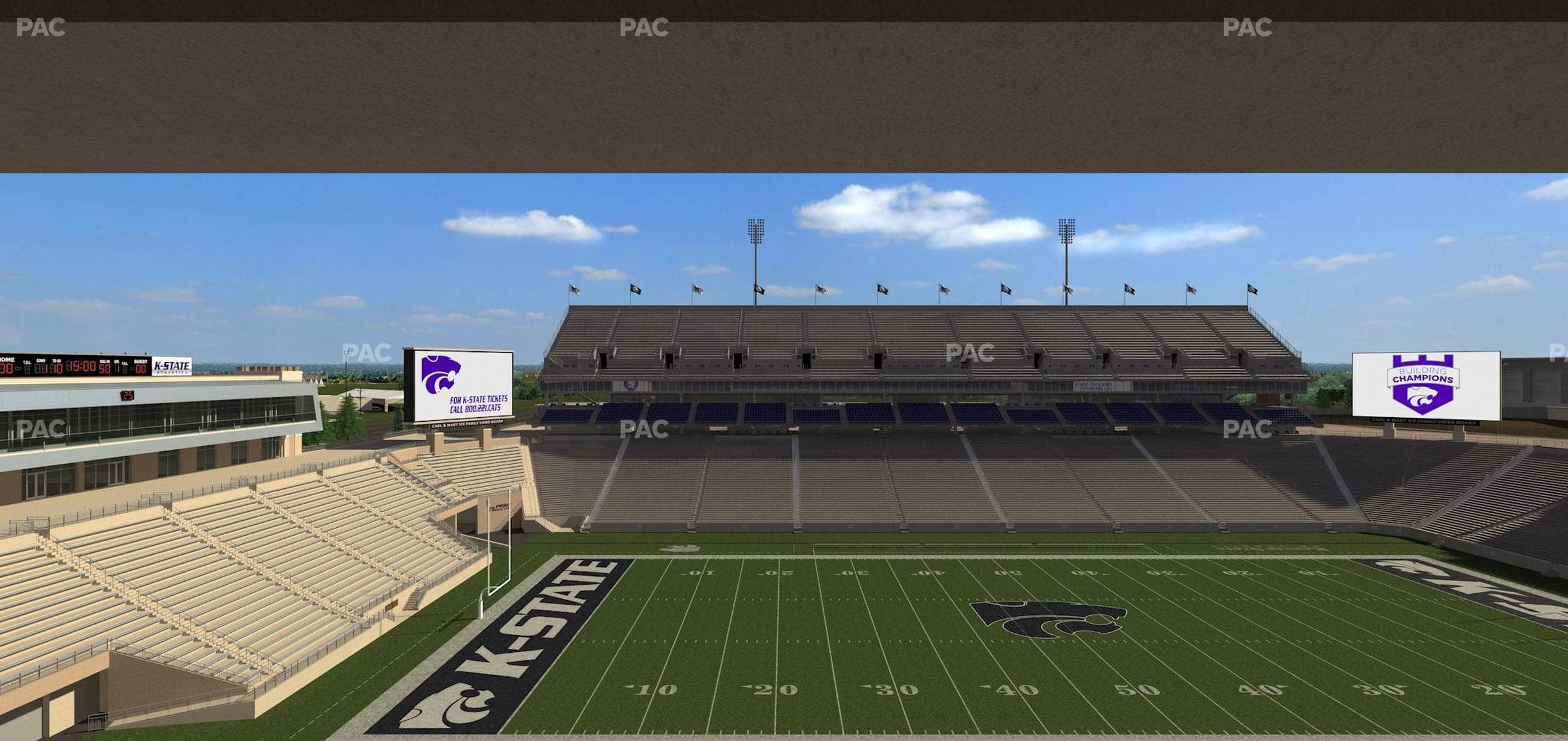 Bill Snyder Family Stadium - Section Loge 310 Seat View