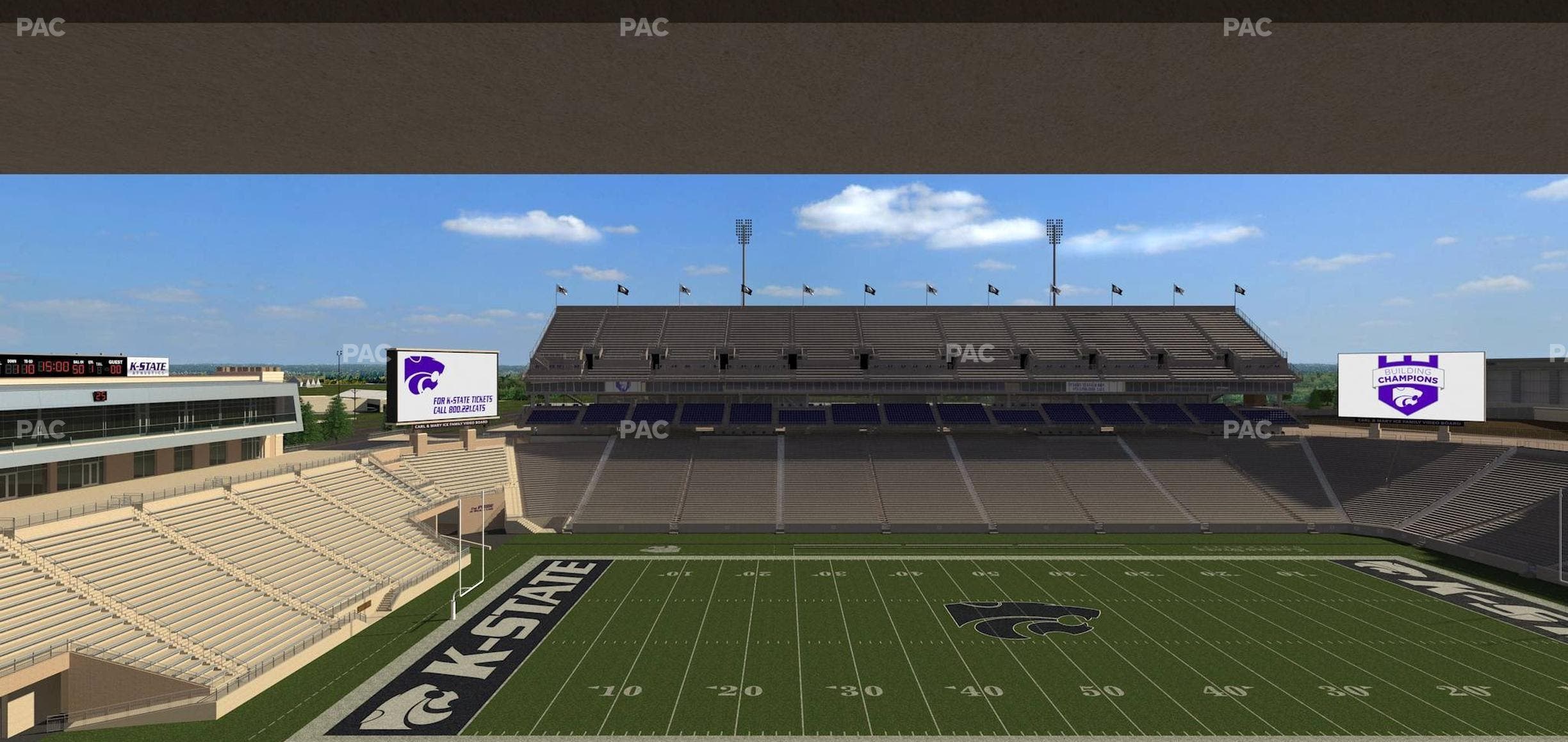 Bill Snyder Family Stadium - Section Loge 311 Seat View