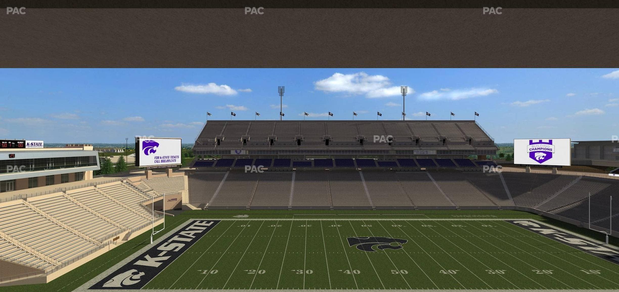 Bill Snyder Family Stadium - Section Loge 313 Seat View