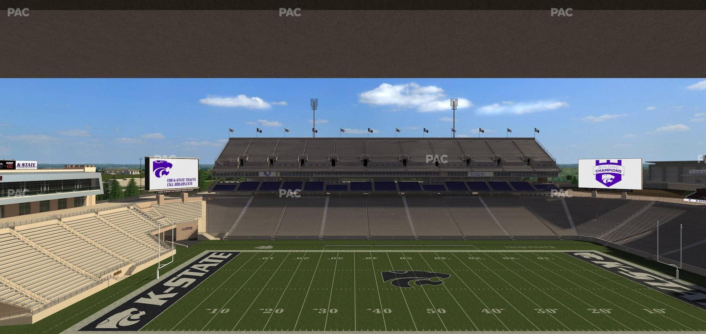 Bill Snyder Family Stadium - Section Loge 314 Seat View