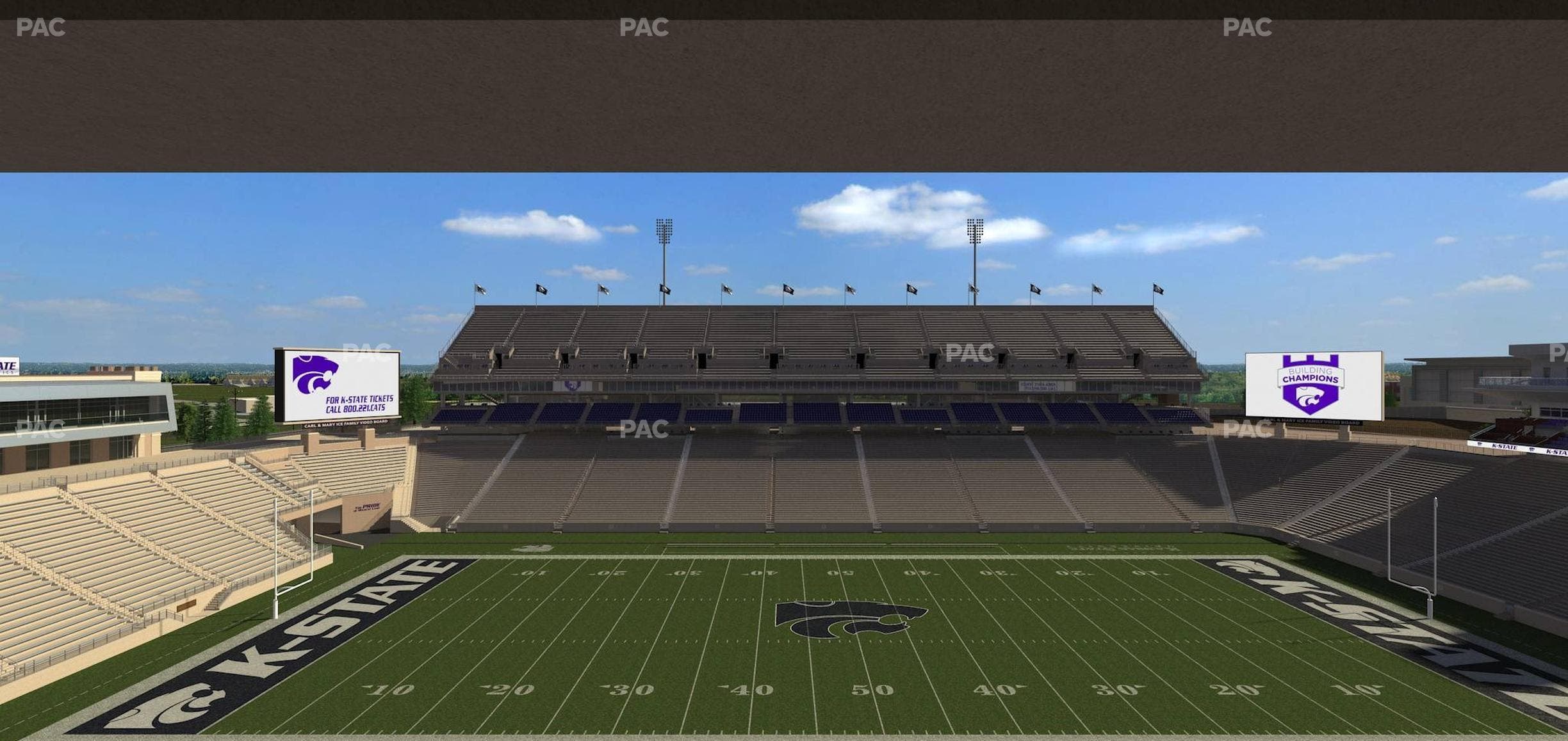 Bill Snyder Family Stadium - Section Loge 316 Seat View