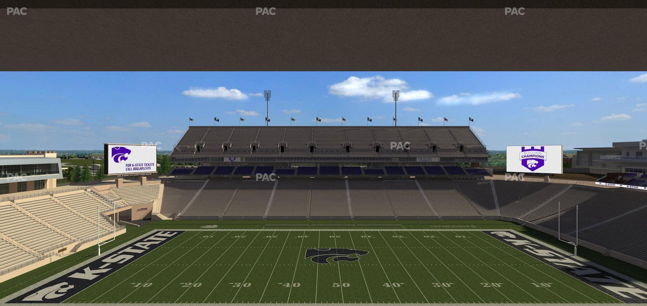 Bill Snyder Family Stadium - Section Loge 317 Seat View
