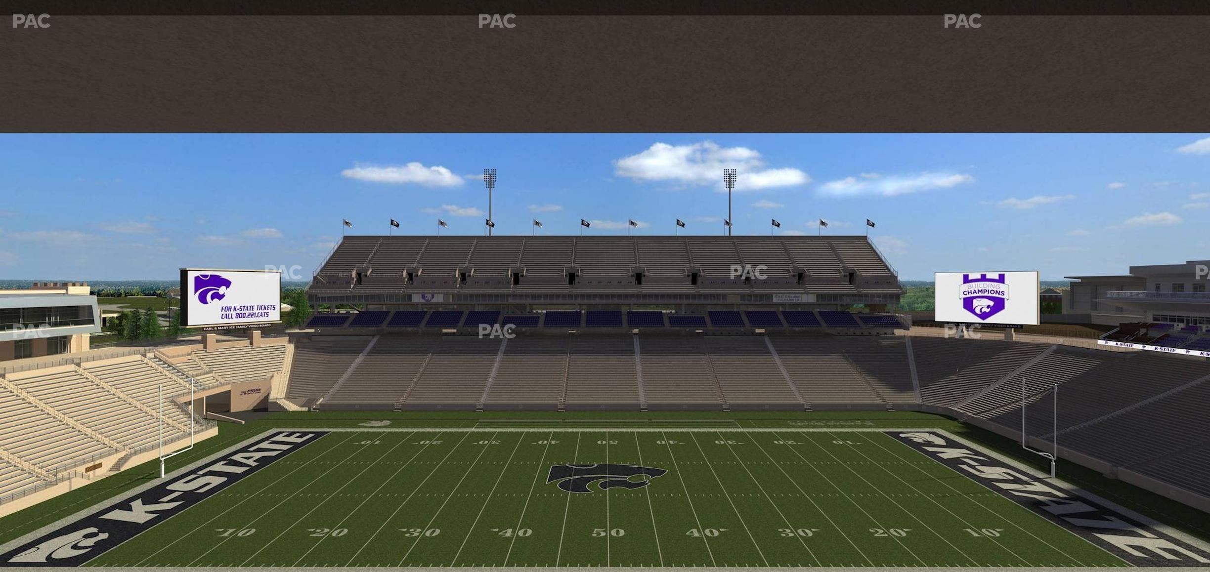 Bill Snyder Family Stadium - Section Loge 318 Seat View