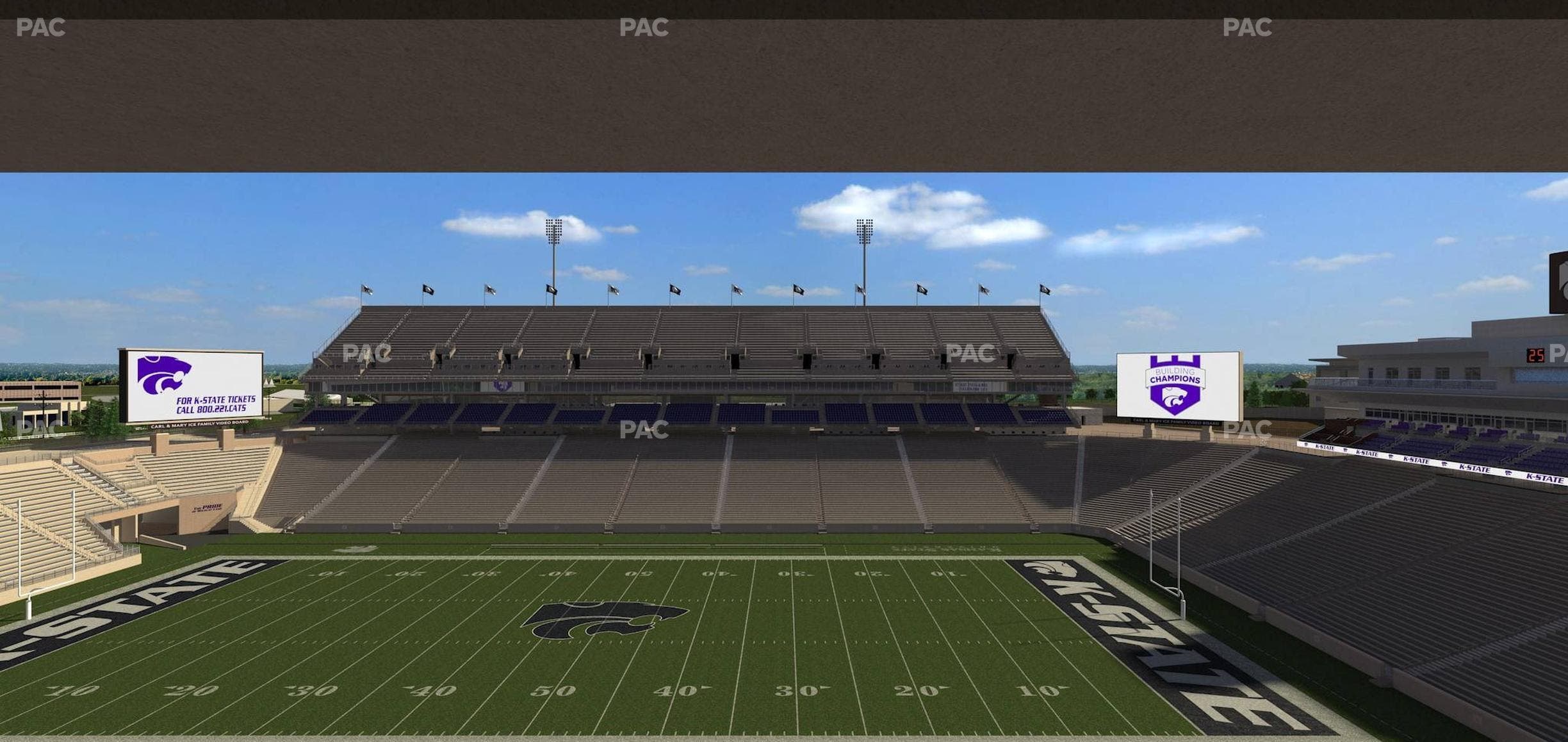 Bill Snyder Family Stadium - Section Loge 323 Seat View