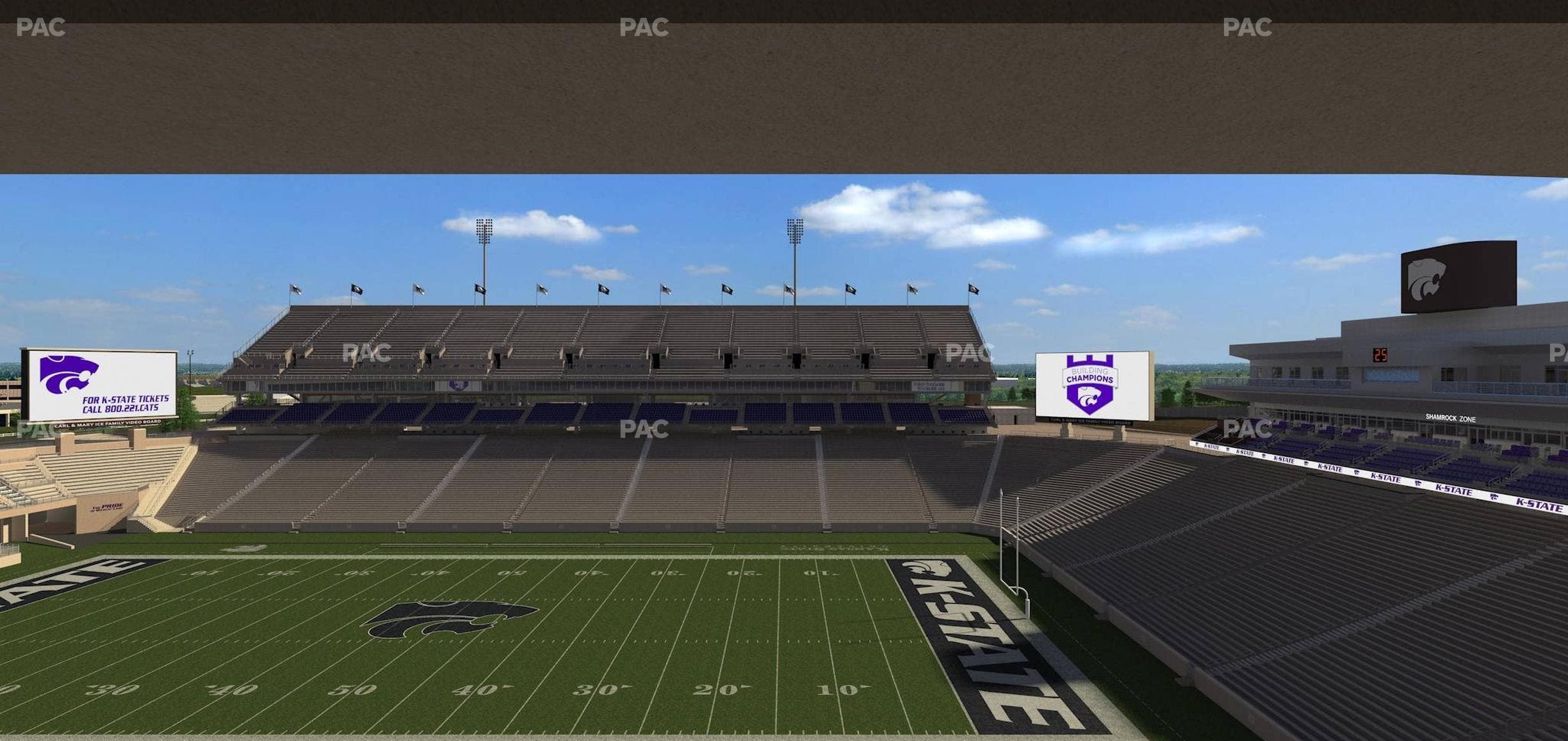 Bill Snyder Family Stadium - Section Loge 328 Seat View