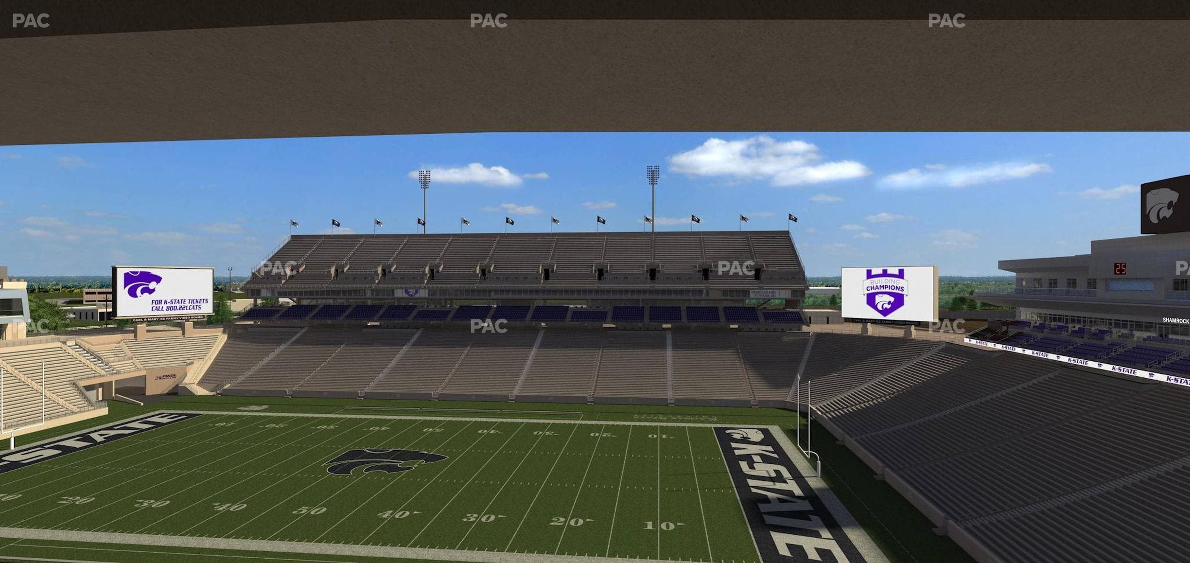 Bill Snyder Family Stadium - Section Loge 329 Seat View
