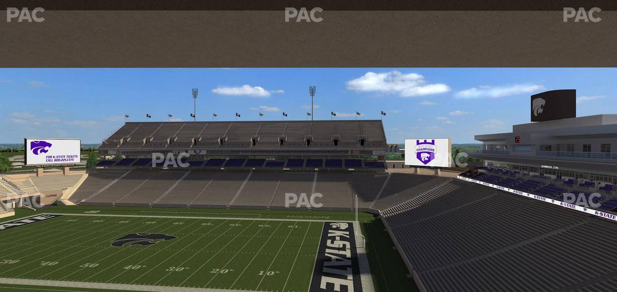 Bill Snyder Family Stadium - Section Loge 333 Seat View