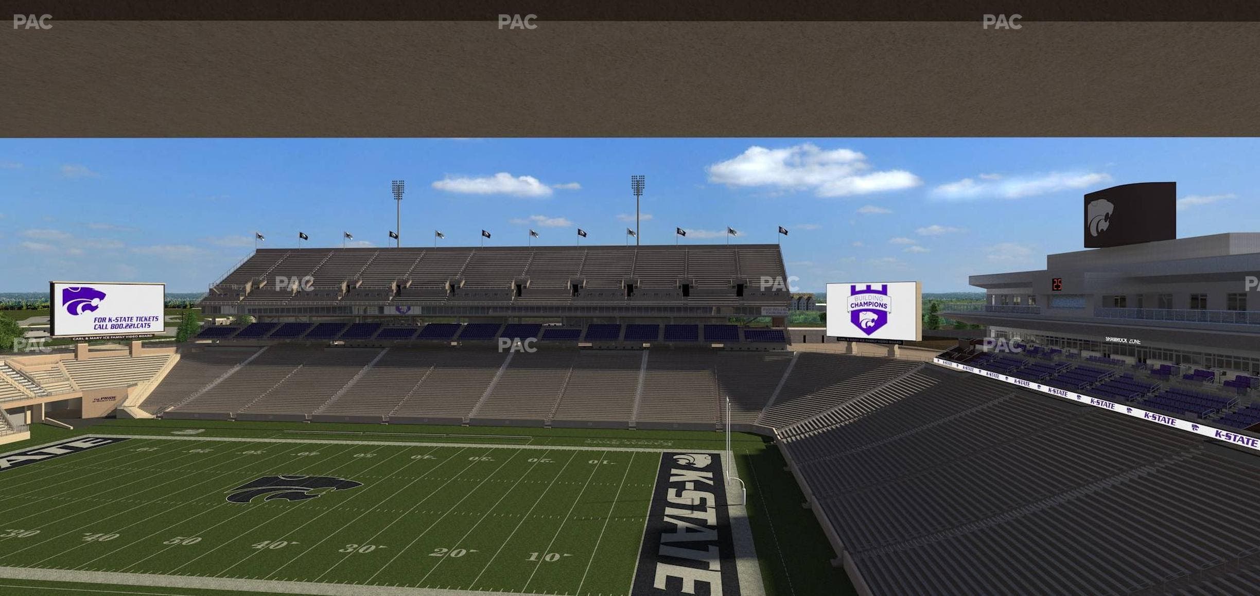 Bill Snyder Family Stadium - Section Loge 333 Seat View