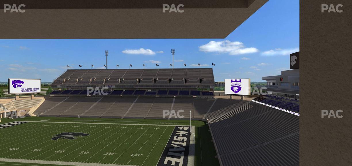 Bill Snyder Family Stadium - Section Loge 335 Seat View
