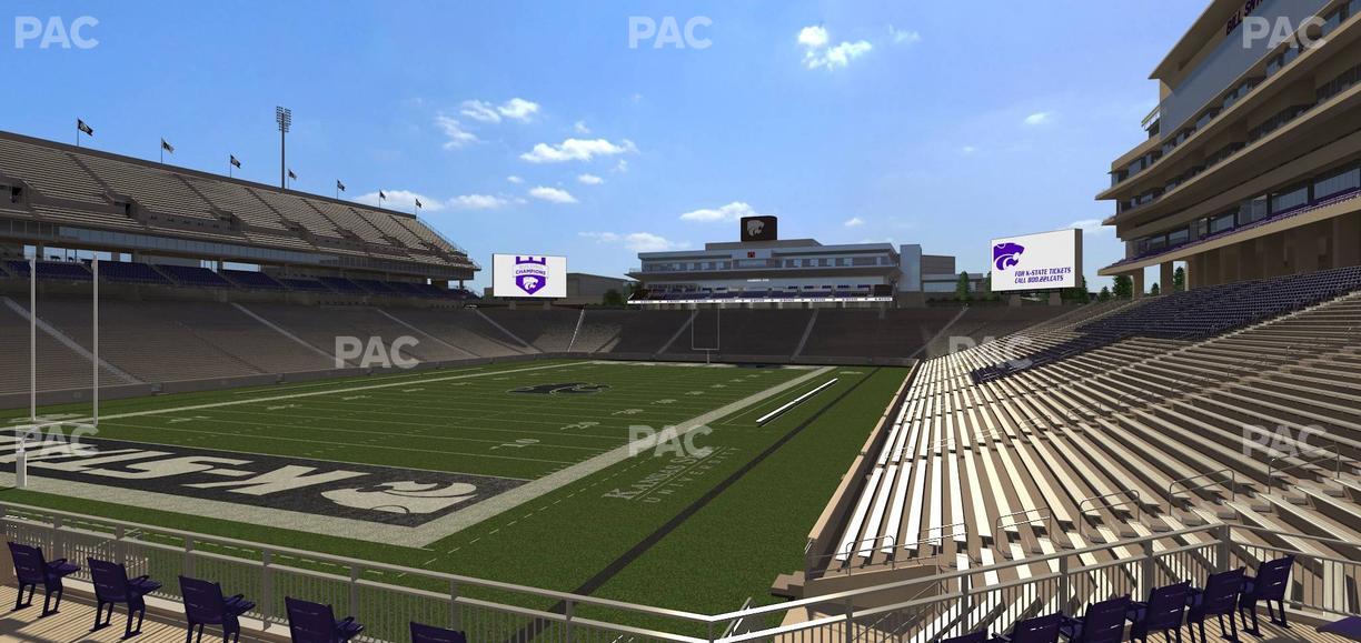 Bill Snyder Family Stadium - Section Wabash Landing Seat View