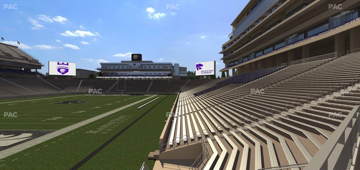 Bill Snyder Family Stadium - Section Wabash Landing Seat View