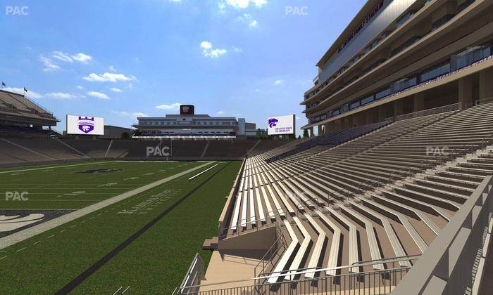 Bill Snyder Family Stadium - Section Wabash Landing Seat View