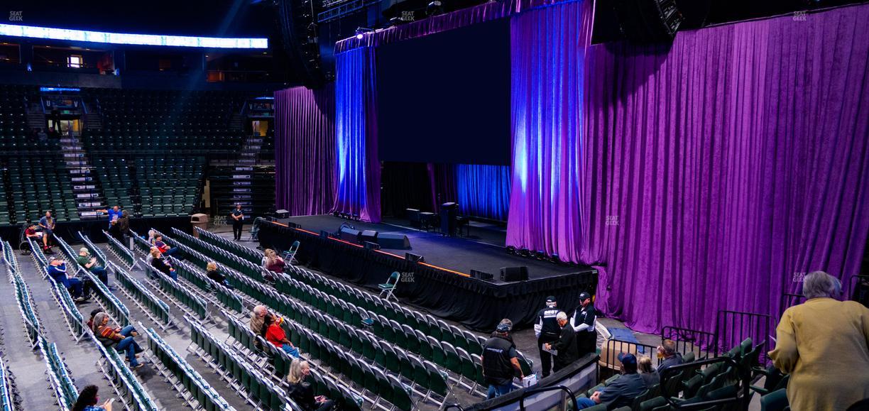 Blue Federal Credit Union Arena - Section C Seat View