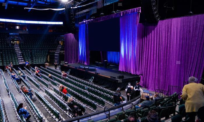 Blue Federal Credit Union Arena - Section C Seat View