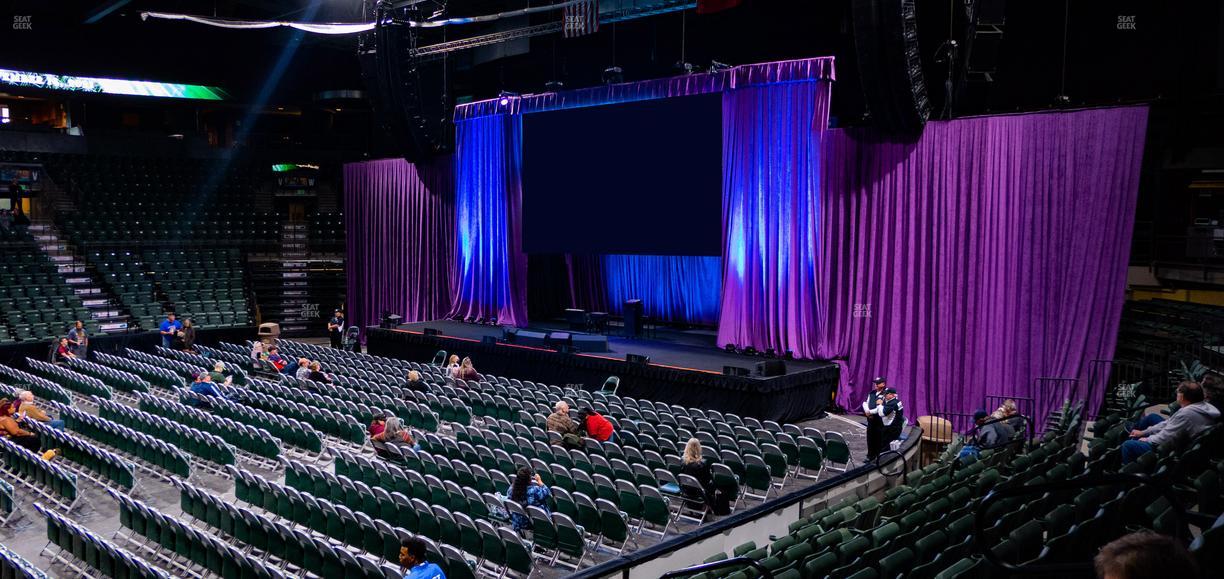 Blue Federal Credit Union Arena - Section D Seat View