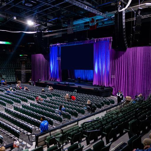 Blue Federal Credit Union Arena - Section D Seat View