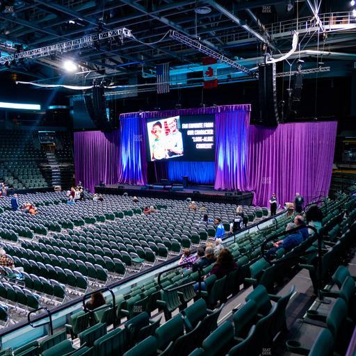 Blue Federal Credit Union Arena - Section E Seat View