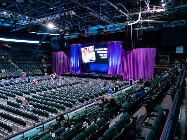 Blue Federal Credit Union Arena - Section E Seat View