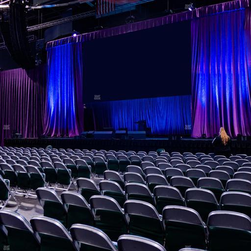 Blue Federal Credit Union Arena - Section Floor Aaa Seat View