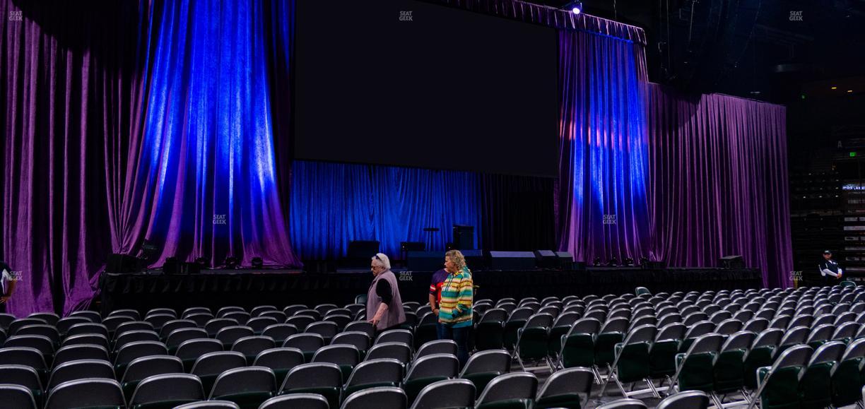 Blue Federal Credit Union Arena - Section Floor Ccc Seat View