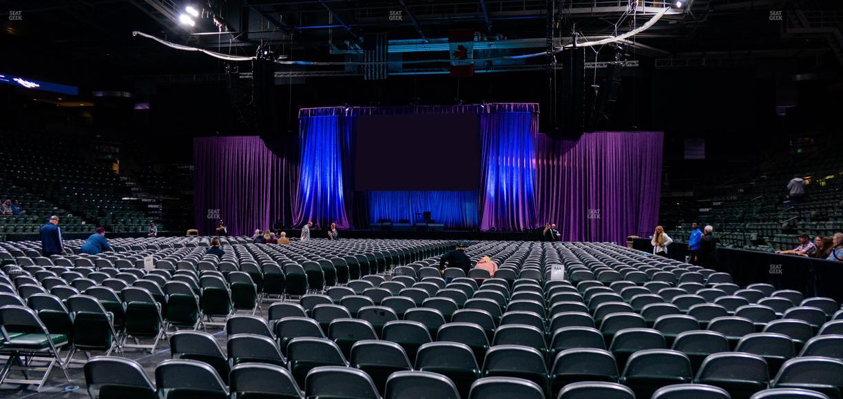 Blue Federal Credit Union Arena - Section Floor Ddd Seat View