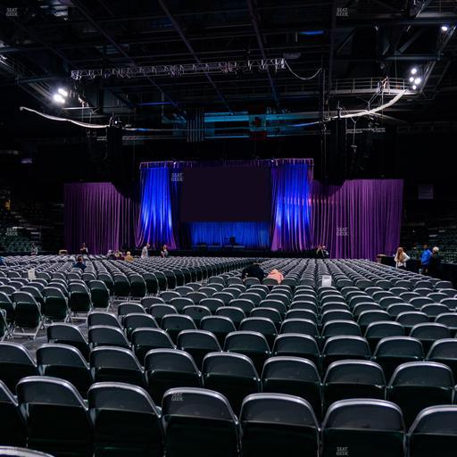 Blue Federal Credit Union Arena - Section Floor Ddd Seat View