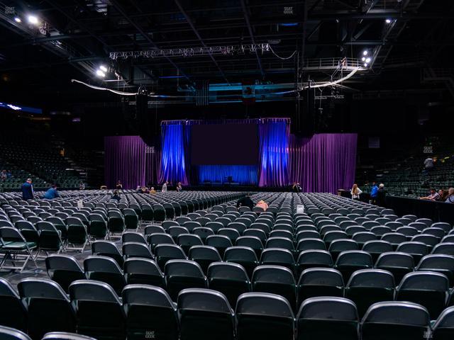 Blue Federal Credit Union Arena - Section Floor Ddd Seat View Blue Federal Credit Union Arena - Section Floor Ddd Seat View