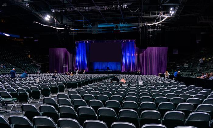 Blue Federal Credit Union Arena - Section Floor Ddd Seat View