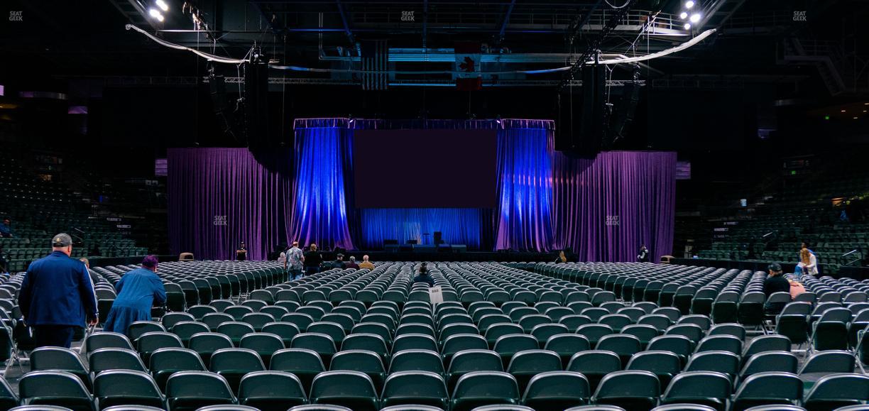 Blue Federal Credit Union Arena - Section Floor Eee Seat View