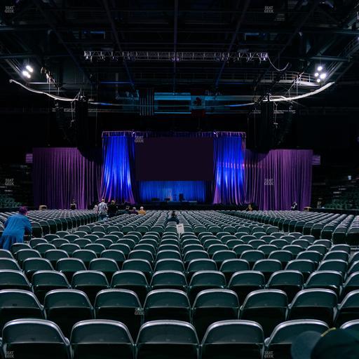 Blue Federal Credit Union Arena - Section Floor Eee Seat View