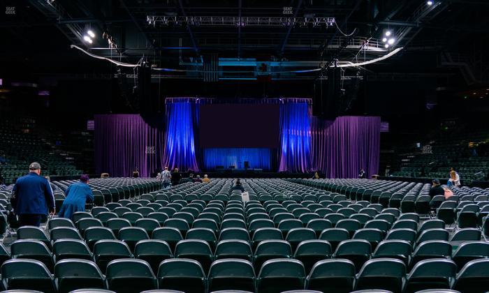 Blue Federal Credit Union Arena - Section Floor Eee Seat View