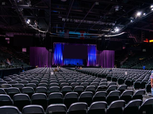 Blue Federal Credit Union Arena - Section Floor Fff Seat View Blue Federal Credit Union Arena - Section Floor Fff Seat View