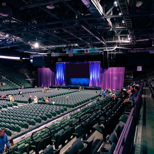 Blue Federal Credit Union Arena - Section G Seat View