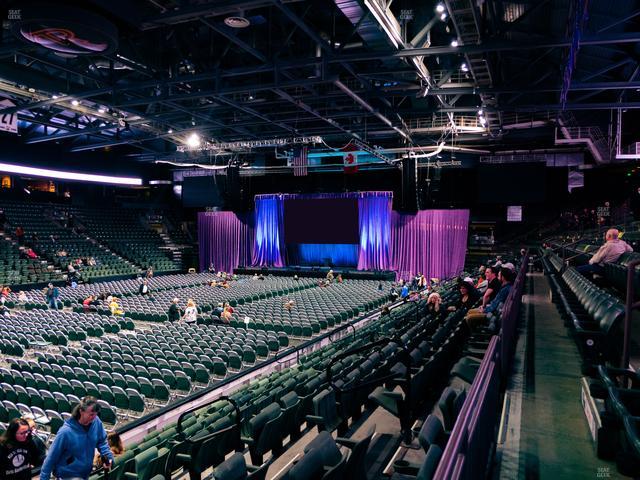 Blue Federal Credit Union Arena - Section G Seat View