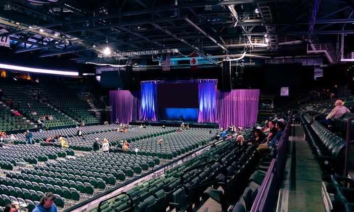 Blue Federal Credit Union Arena - Section G Seat View