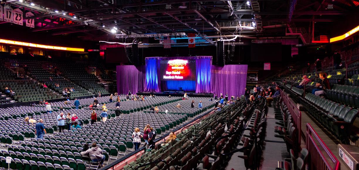 Blue Federal Credit Union Arena - Section H Seat View