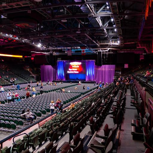 Blue Federal Credit Union Arena - Section H Seat View
