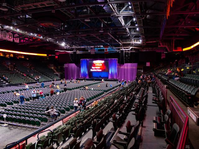 Blue Federal Credit Union Arena - Section H Seat View
