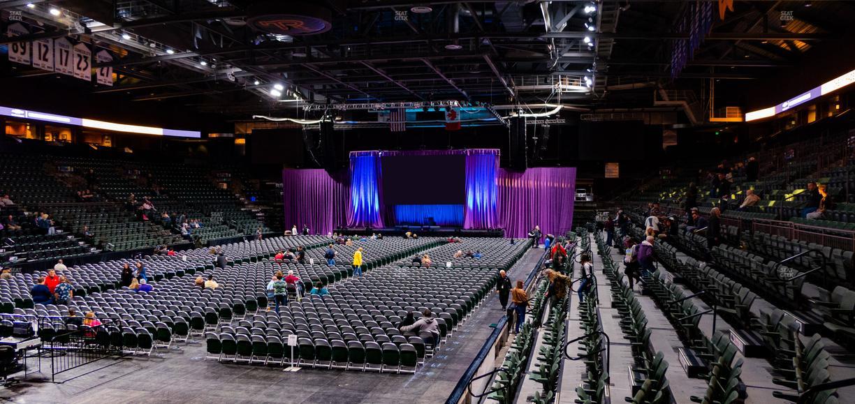 Blue Federal Credit Union Arena - Section J Seat View