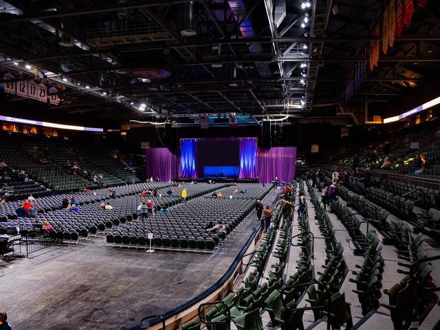 Blue Federal Credit Union Arena - Section J Seat View